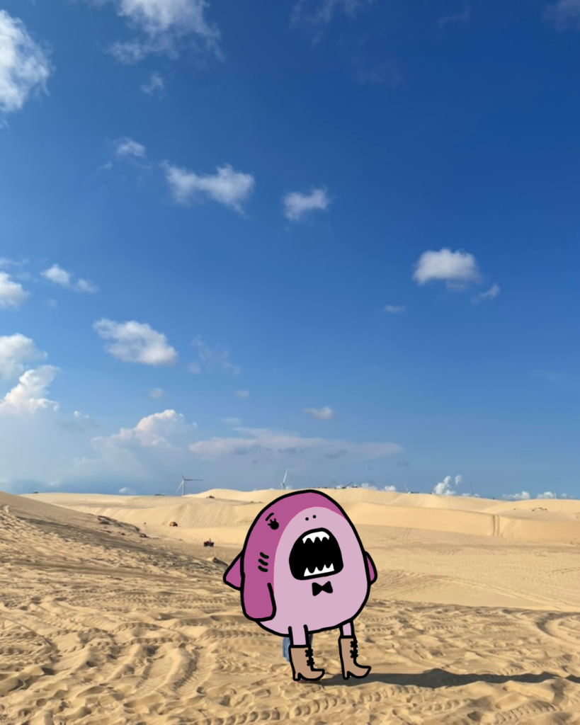 ムイネーの白砂丘